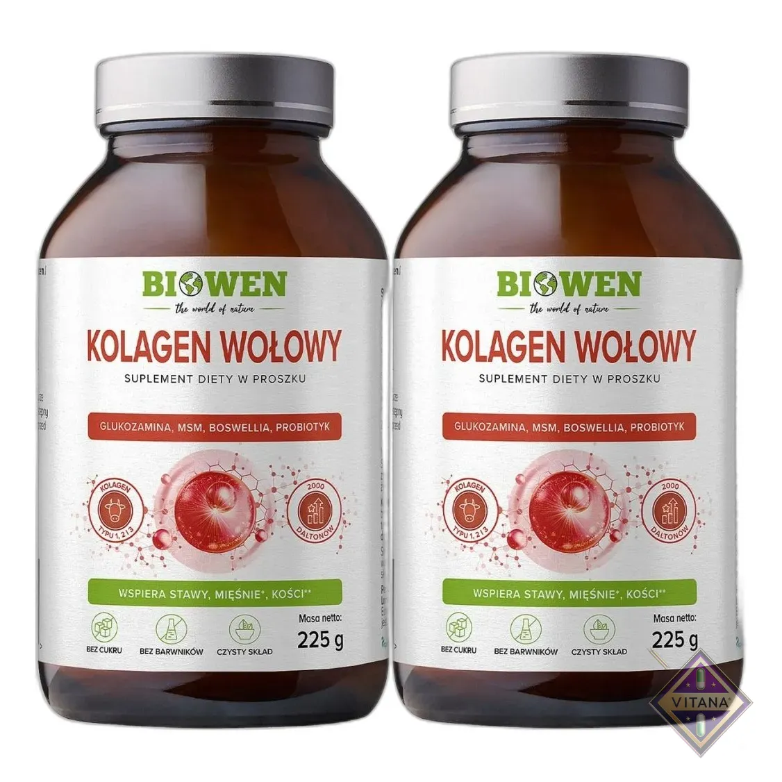 hydrolyzowany kolagen wołowy — zdjęcie produktu