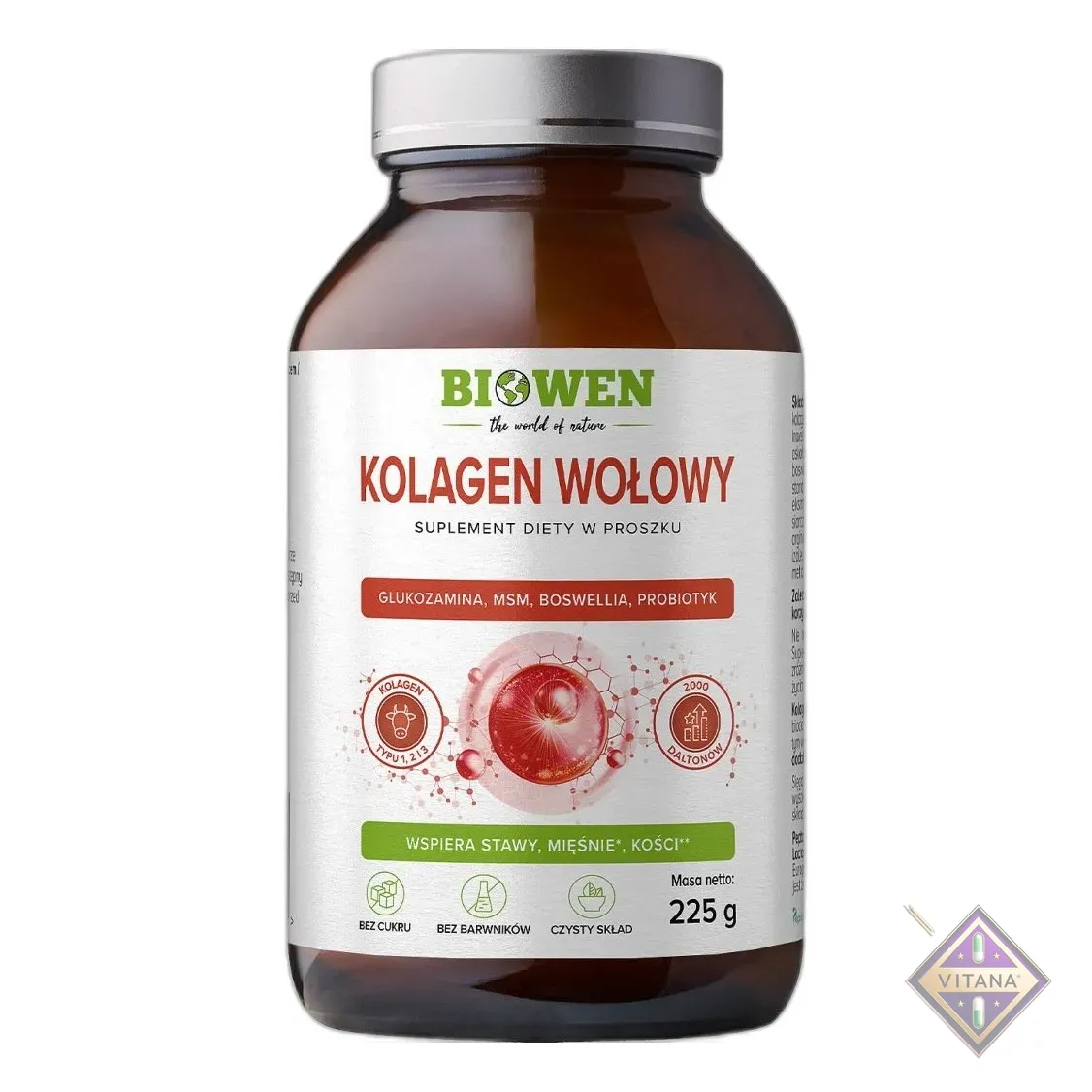 hydrolyzowany kolagen wołowy — zdjęcie produktu